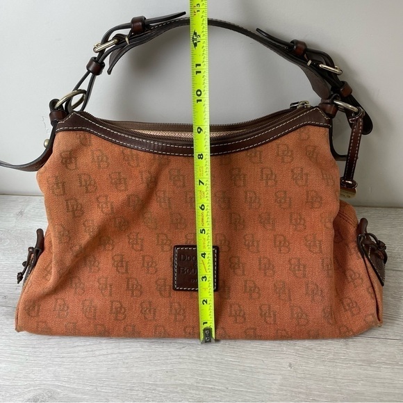 DOONEY & Bourke Signature Monogram Single Strap Shoulder Bag - Picture 15 of 15